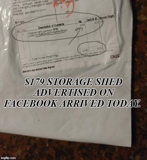 179storageshed How To Get a Refund From Facebook & Shopify Storage Shed (and other ads) Scam