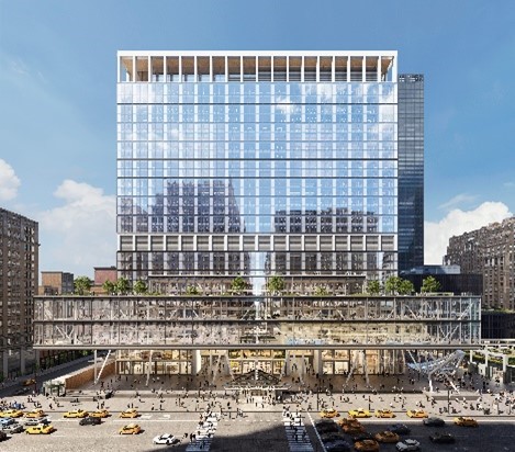 Picture1 Vornado Realty Trust Names Cushman & Wakefield to Launch Leasing Program at Reinvented PENN 2 Office Tower in the Heart of Vornado’s PENN DISTRICT Campus