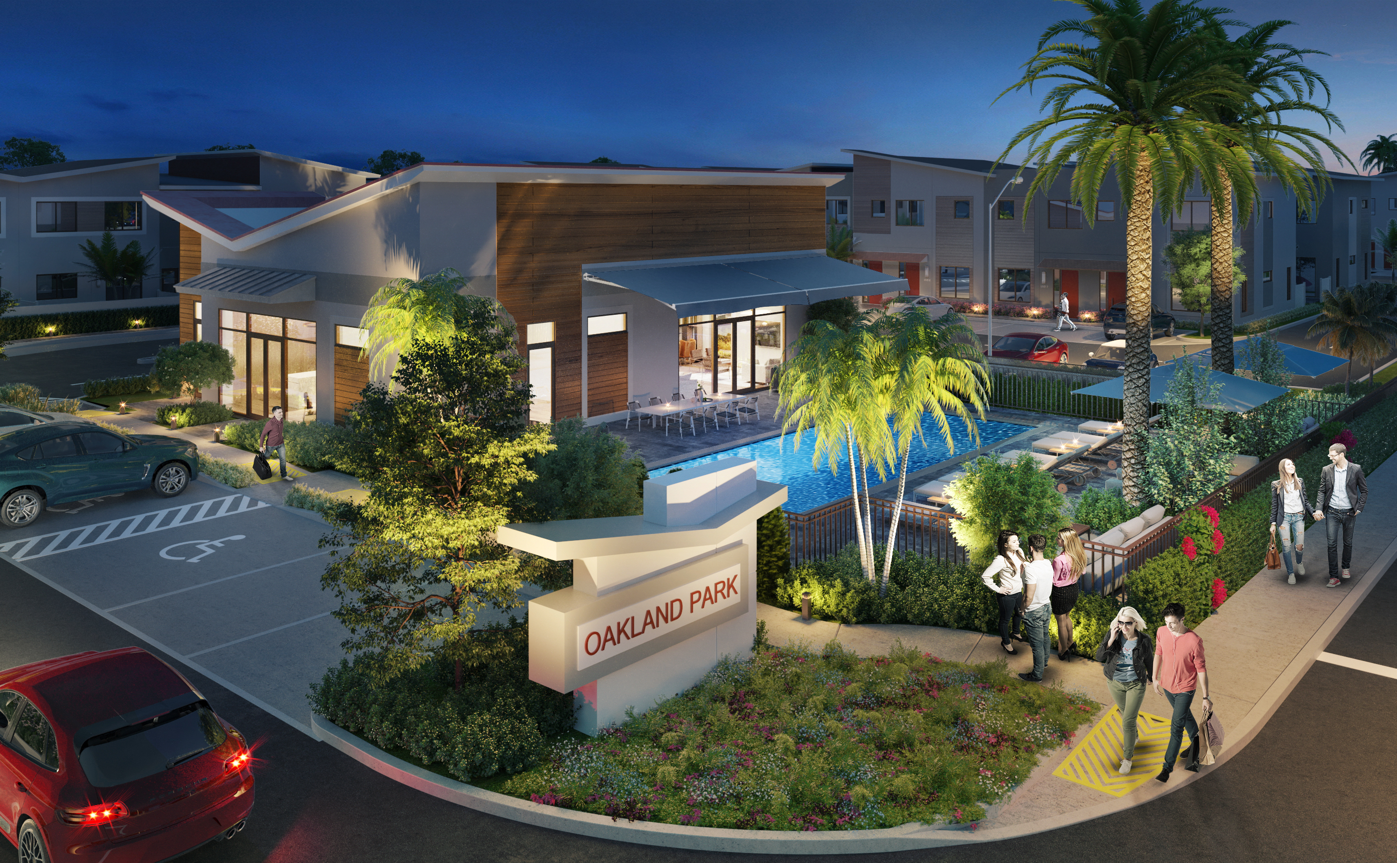 image1 Ceiba Groupe’s New Development, ID Oakland Park, a 106 Luxury Rental Townhome Community in Oakland Park, FL