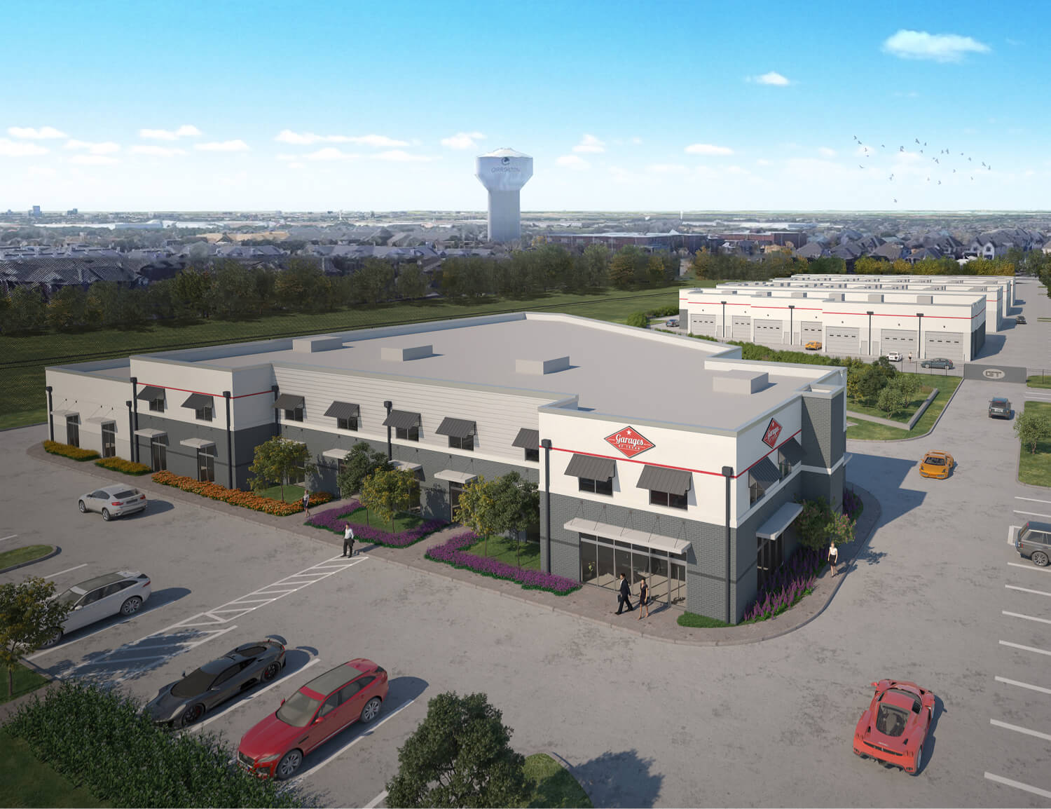 carrollton-flex-rendering-1 Lone Star PACE Facilitates $16.7M in C-PACE Financing for Luxury Car Storage Project in Dallas Area