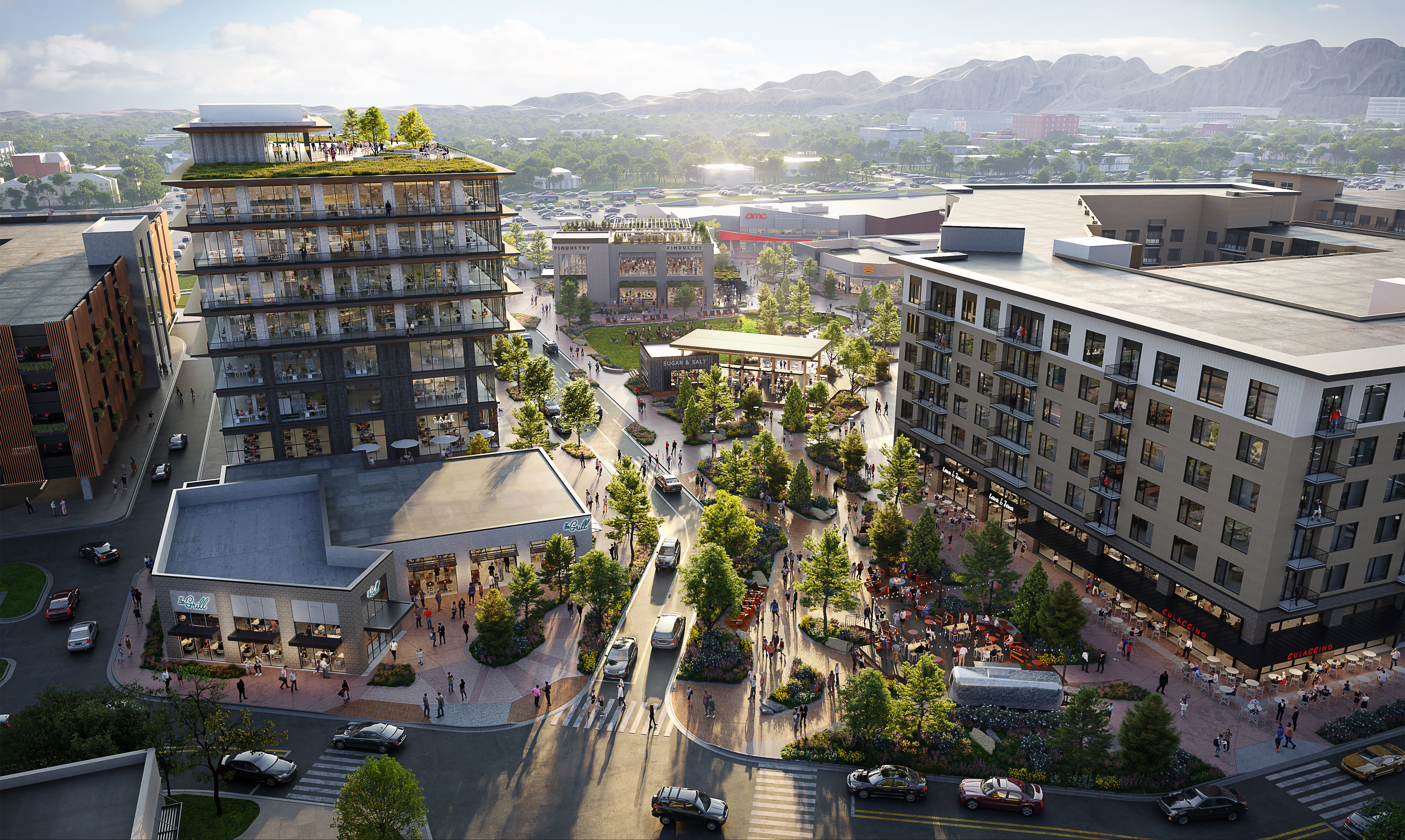 crossing-retail-renderings-v01-22-07-2024 Macerich Advances HiFi, Outdoor Mixed-Use Development at FlatIron Crossing in Colorado, Names Entertainment Anchor