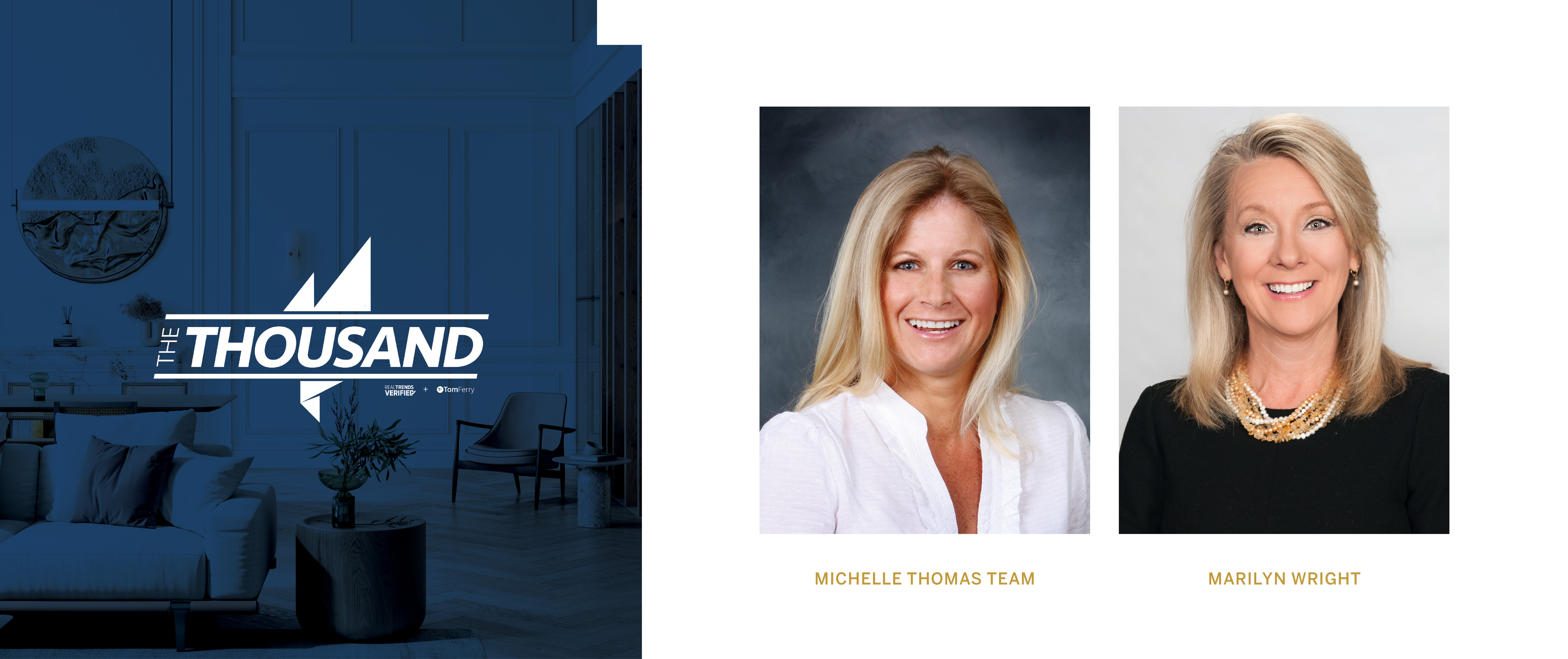 marilyn-michelle-realtrends-2025 Premier Sotheby’s International Realty Advisors Recognized on 2025 RealTrends Verified + The Thousand Rankings