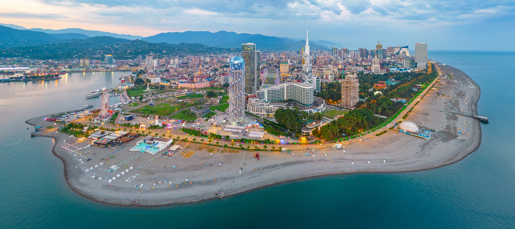 Batumi-Aerial-View-arcis.ge_ ARCIS Development Announces a New High of Real Estate Ventures Year in Georgia, Capitalizing on Steady Economic Growth