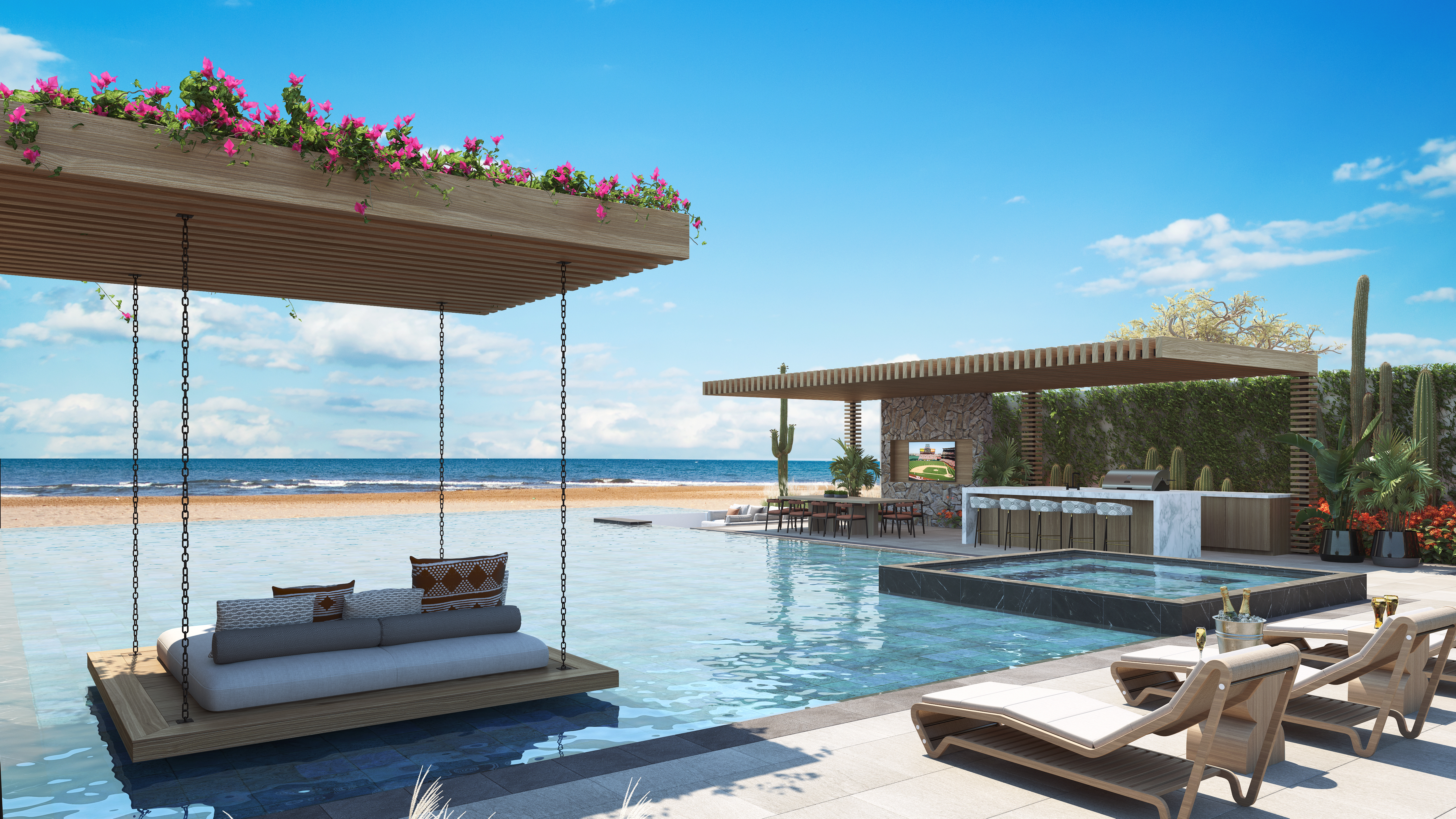 villas-terrace-pool-area-villa-a-02 The Residences at The St. Regis Los Cabos Achieve Phase One Sales Milestone