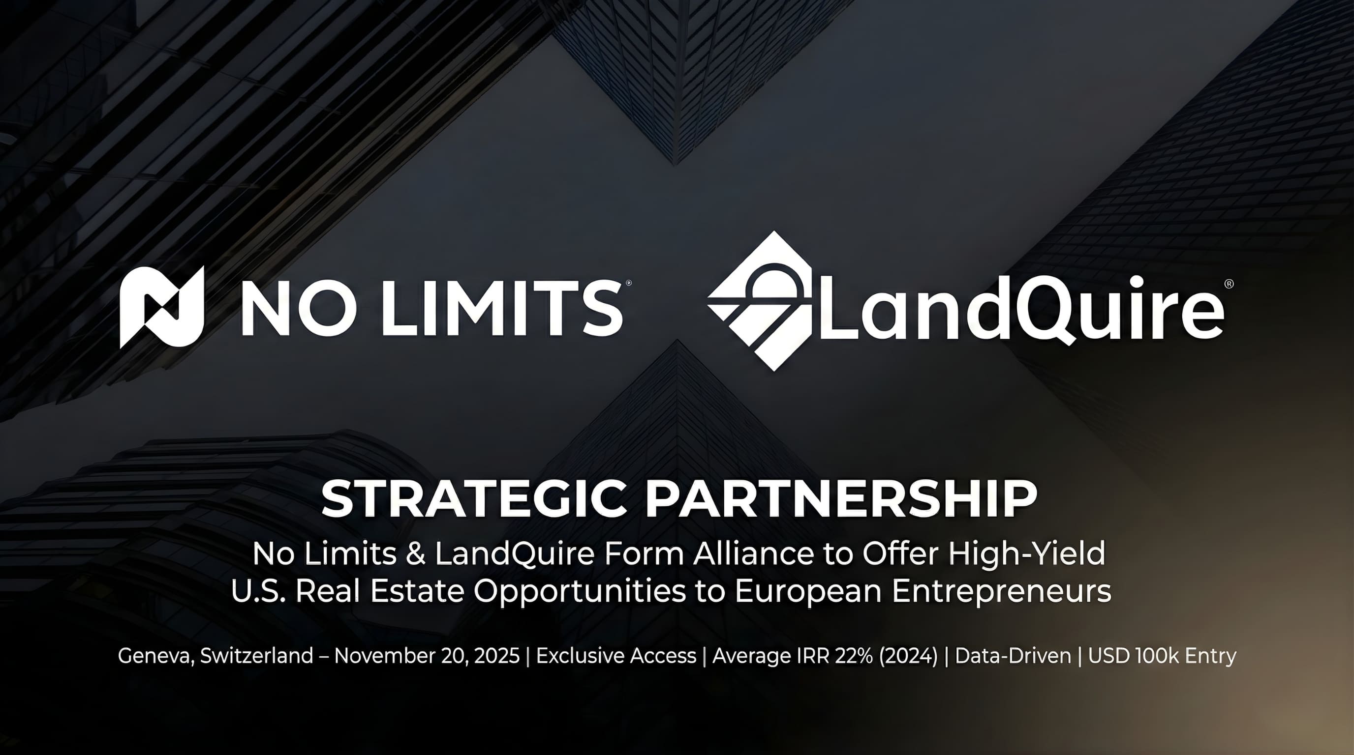 Strategic-Partnership-No-Limits-and-LandQuire-Real-Estate-Investment-in-US-Land LandQuire and No Limits Announce Strategic Partnership to Unlock High-Yield Real Estate Investment Opportunities