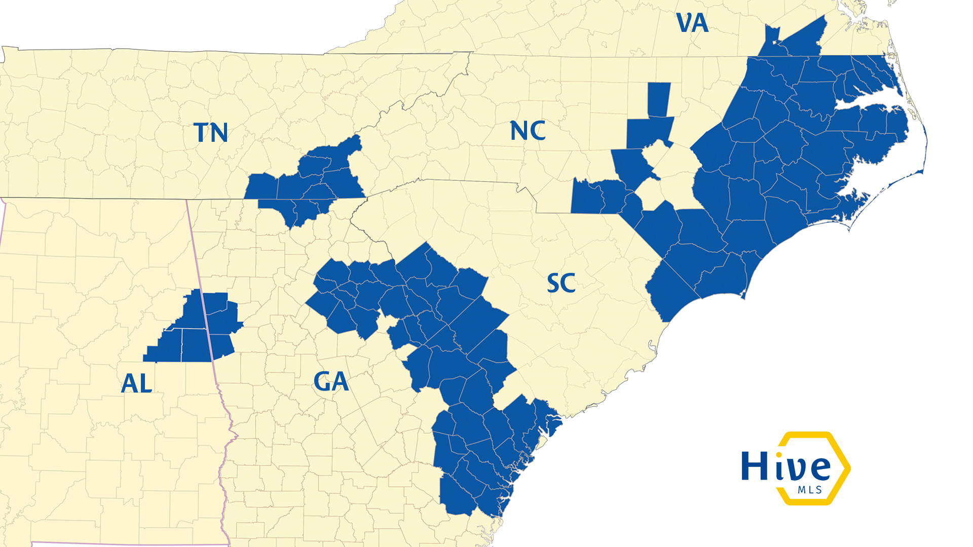 hive-map-jan2026-n West Metro Board of REALTORS joins Hive MLS as its 20th Member