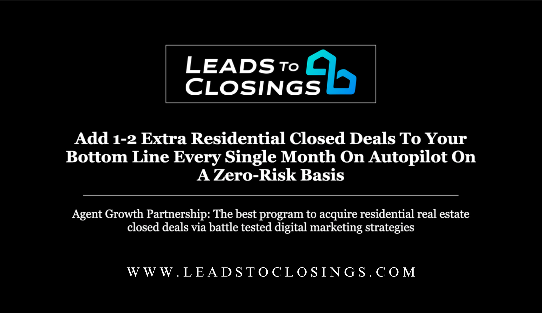 Press-Ranger-Image Leads to Closings Launches Revolutionary Risk-Free Lead Generation Platform for Real Estate Professionals
