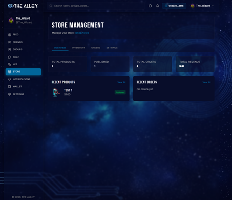 the-alley-store-management BLAQclouds, Inc. Announces the Expanded Launch of ApolloNFT Marketplace and Upcoming V2 Release of theAlley SocialFi Platform