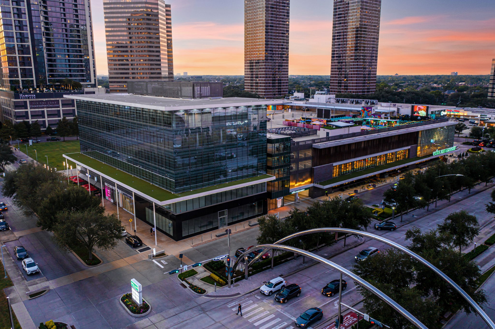 blvd-drone-photo Whitestone REIT Adds Premier Tenant at BLVD Place, Signs Agreement for Parkhill’s Houston Headquarters