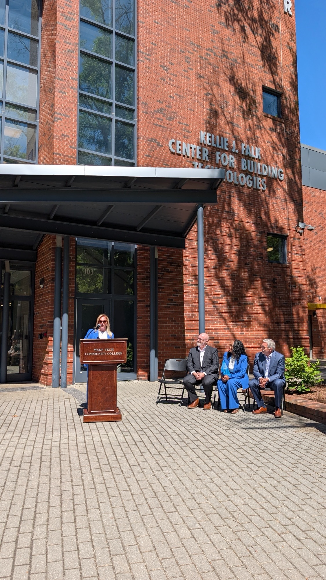 kellie-j-falk-center-for-building-technologies Wake Tech Names Southern Wake Campus Building in Honor of Drucker + Falk Managing Director Kellie J. Falk