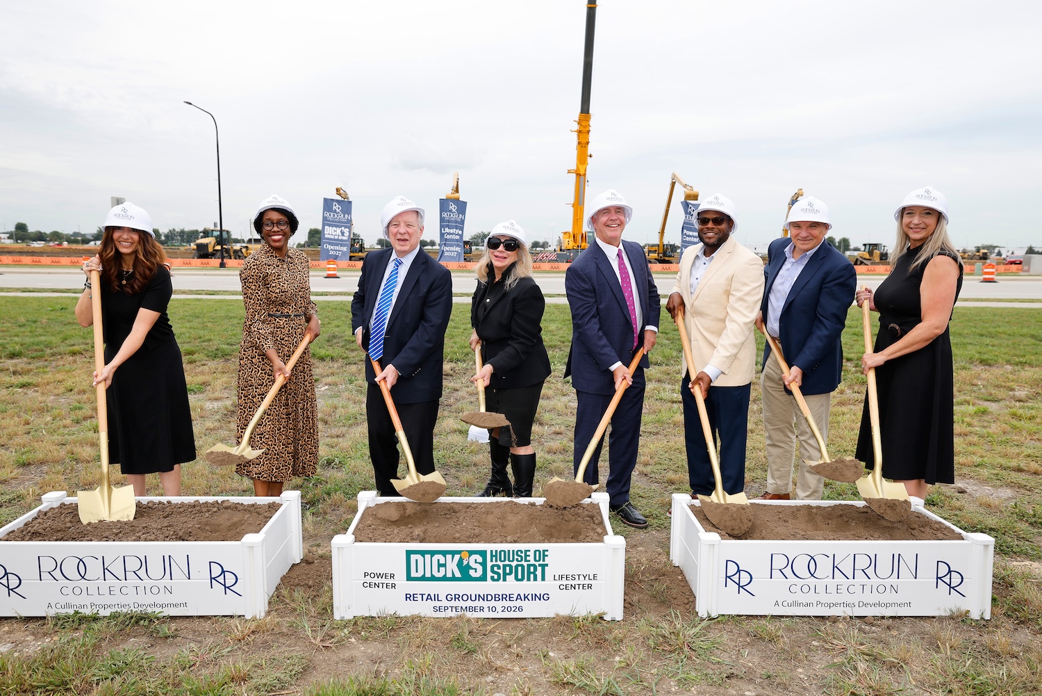 Groundbreaking-Photo_Sept.-11 CULLINAN PROPERTIES ANNOUNCES ITS ROCK RUN COLLECTION DEVELOPMENT IN JOLIET HAS OVER 500,000 SQUARE FEET OF SPACE IN EXECUTED DEALS OPEN OR OPENING IN 2027